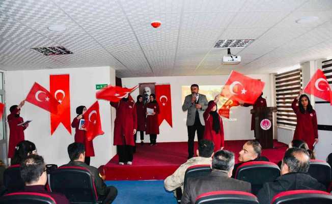 Besnide İstiklal Marşının Kabulünün 101. yılı kutlandı