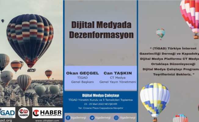 Dijital Medyada Dezenformasyon” Çalıştayı Nevşehirde yapılacak