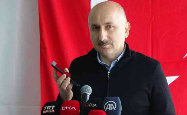Dün açılışını yapmıştı, bugün çalışanlarla telefonla görüştü