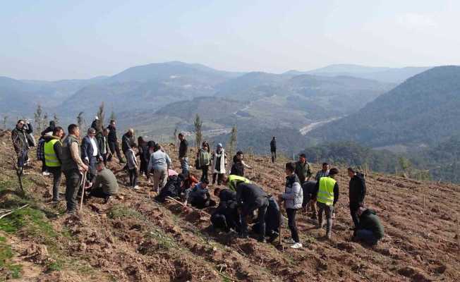 quot;Geleceğe nefes” olacak fidanlar dikilmeye devam ediyor