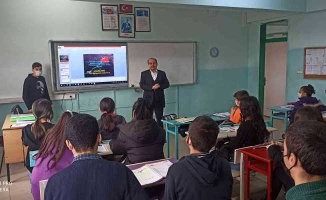 Öğrencilere, değerlerimiz varsa değerliyiz semineri