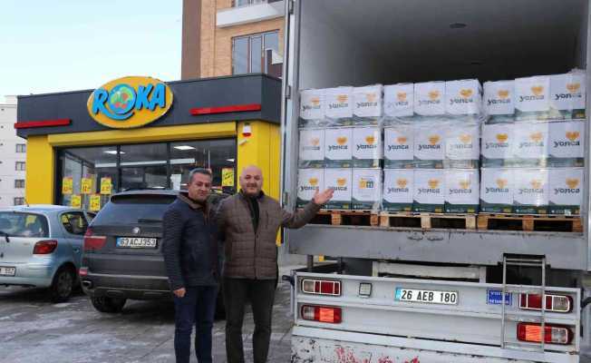 Türkiyede gündem olan market sahibinin sıvı yağ yüklü tırları Vana geldi