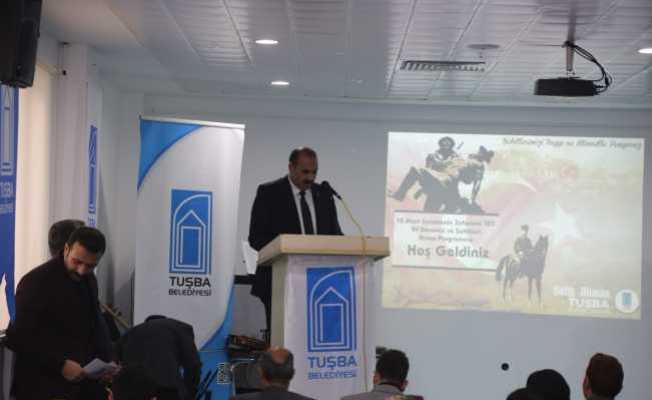 Tuşba Belediyesinden ‘Şehitleri Anma ve Çanakkale Deniz Zaferinin yıl dönümü etkinliği