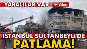 Sultanbeyli'deki Patlama Görüntüleri
